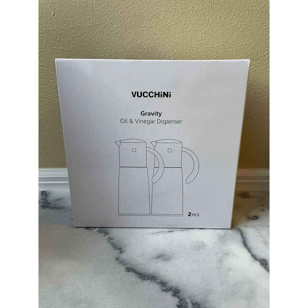 Vucchini Gravity Oil and Vinegar Dispensers Pack of 2